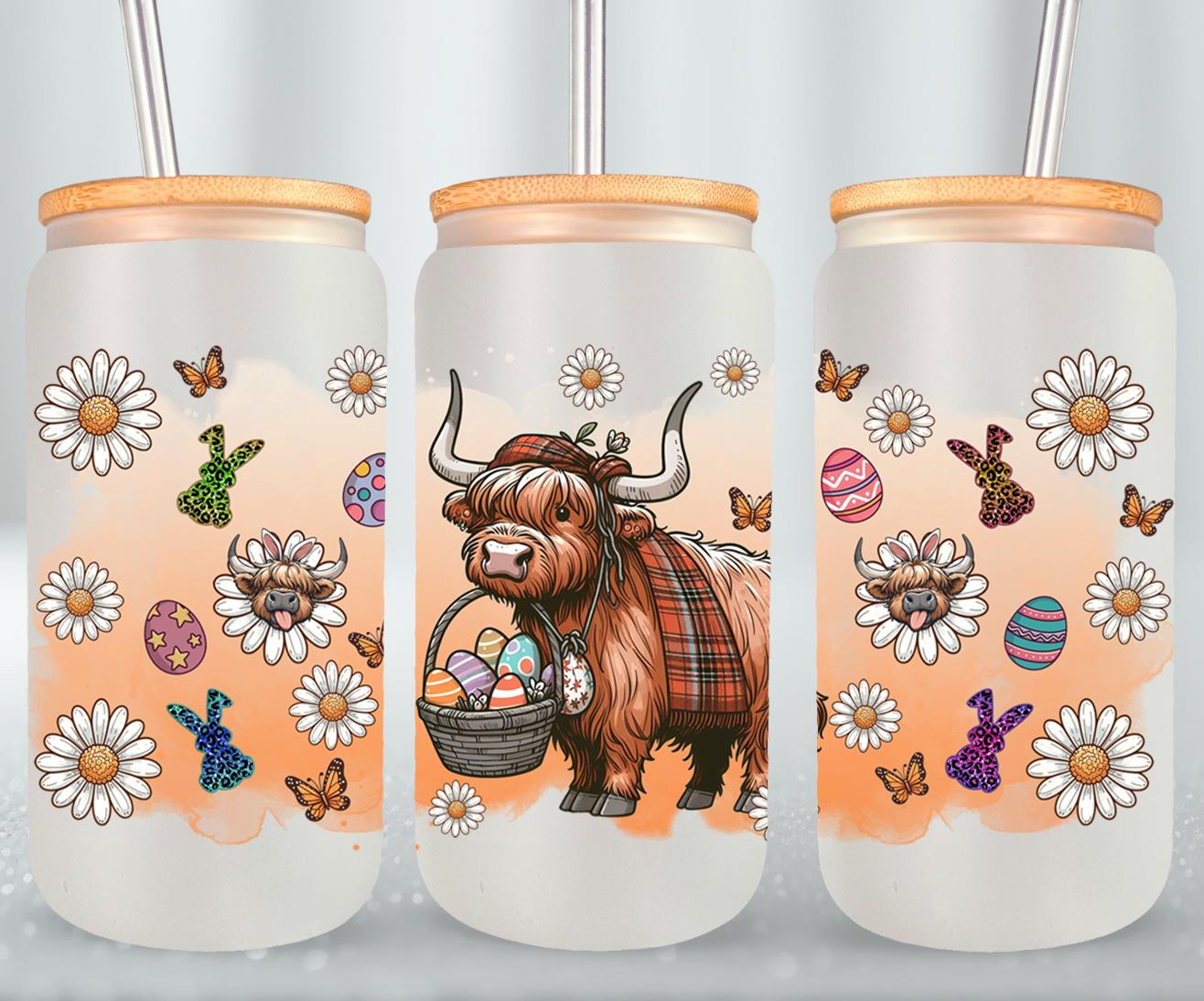 Highland Cow Easter-10382